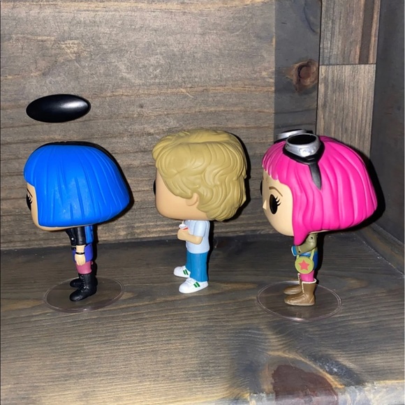 Funko pop Scott pilgrim lot of 3 vinyl figurines.